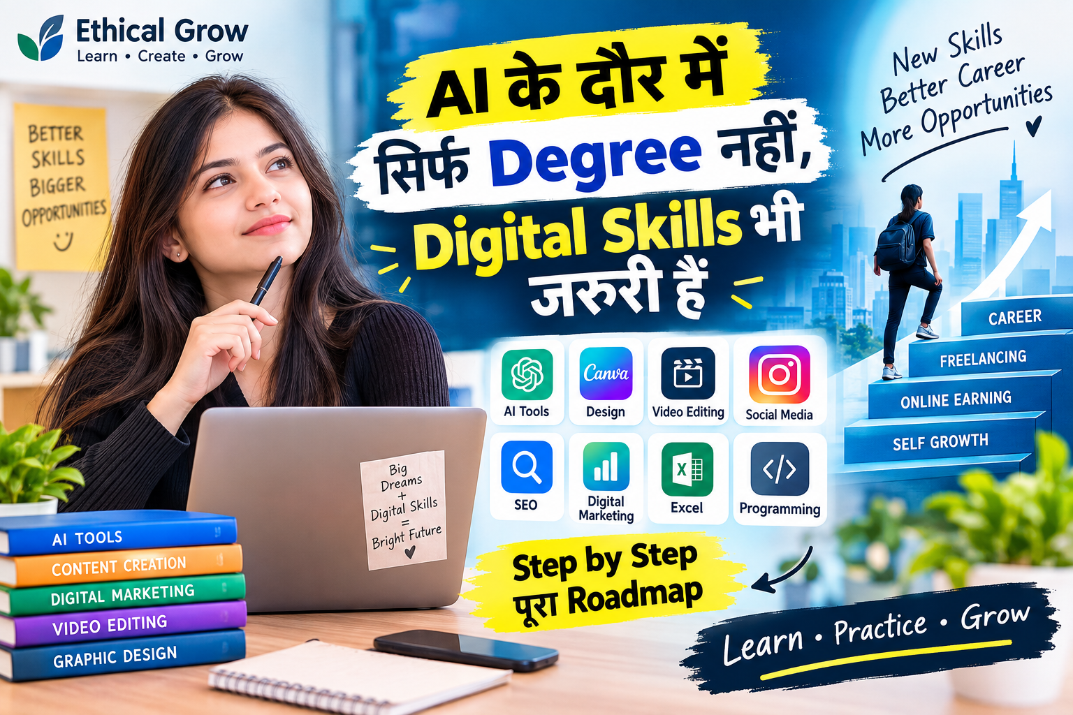 AI के दौर में सिर्फ Degree नहीं, Digital Skills भी जरूरी हैं
