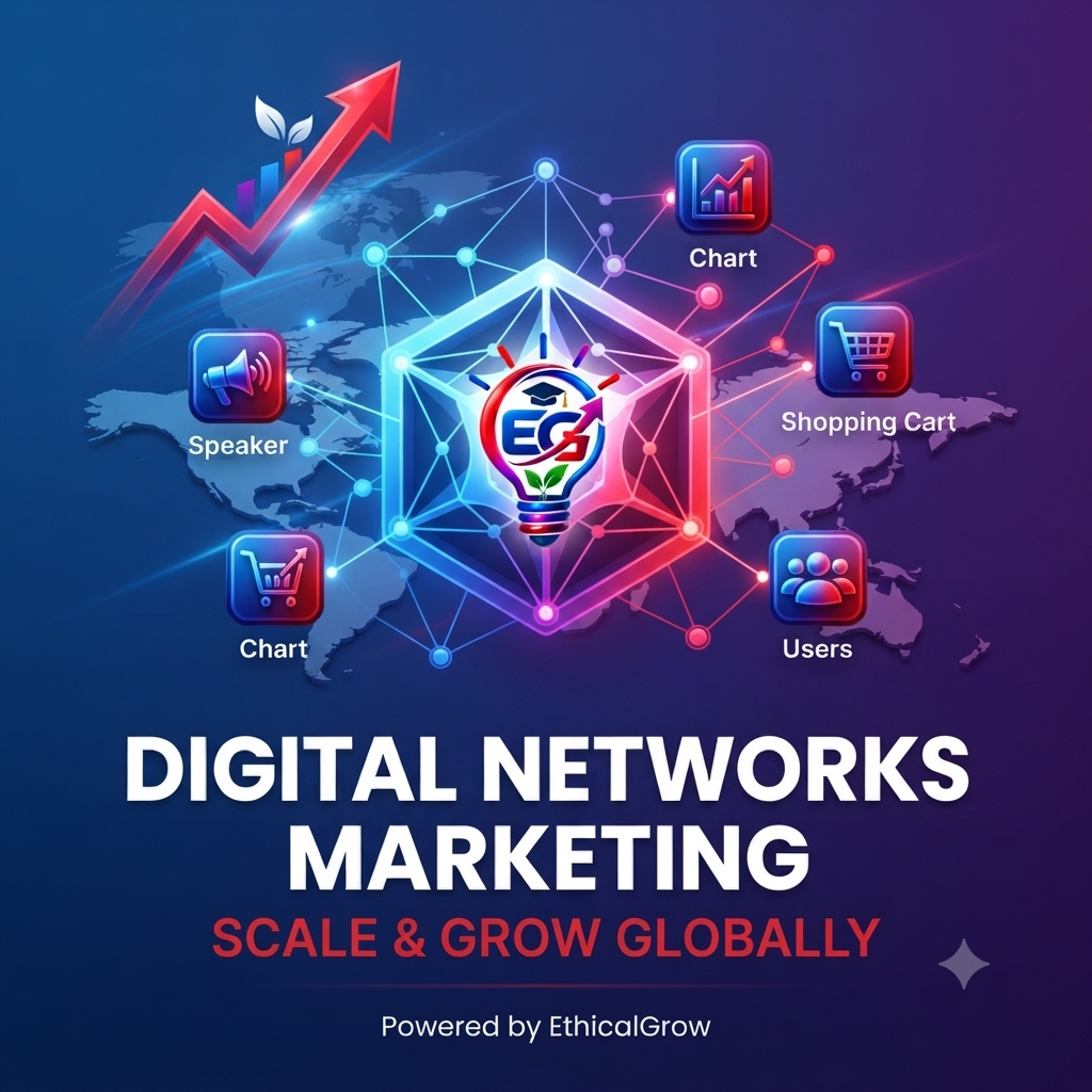 Digital Networks Marketing Masterclass: Scale &amp; Grow Globally | EthicalGrow